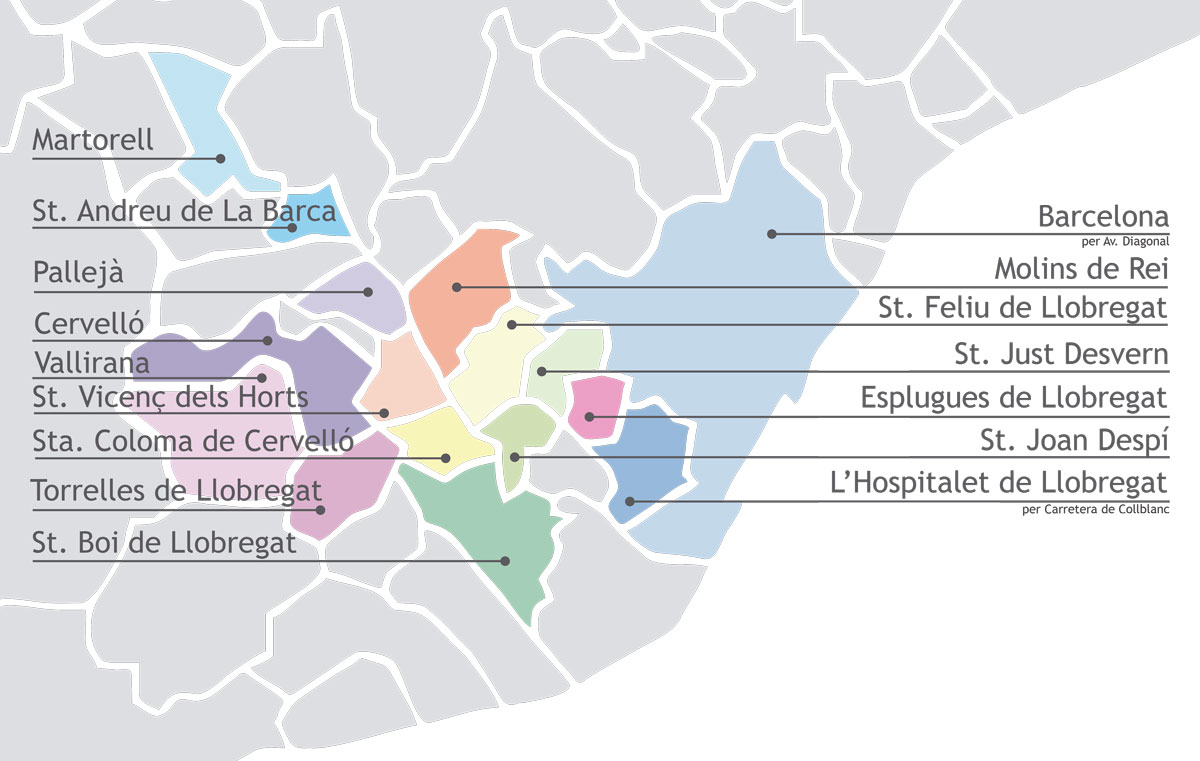 Lineas interurbanas Lineas interurbanas/
